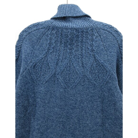 Sundance Sweater Small Silk Blend Turtleneck Yoke Pullover Knit NEW - Picture 7 of 11
